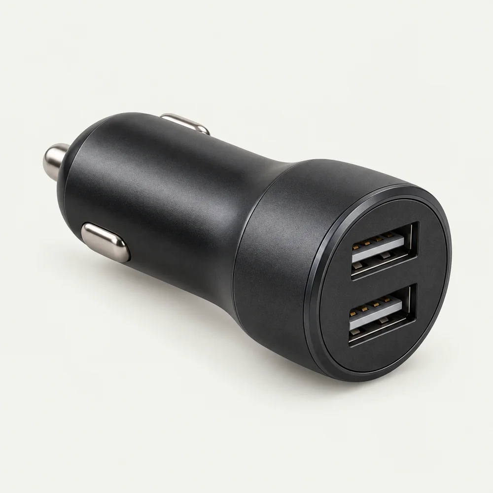 Chargeur voiture USB - illustration de démonstration